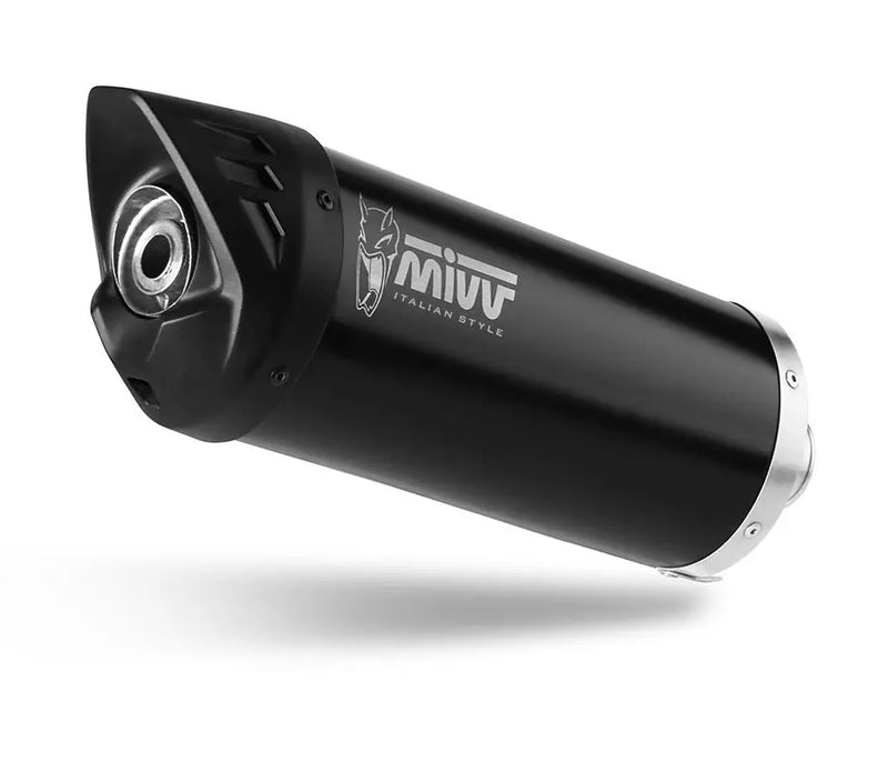 MIVV Exhaust Slip-On Mover Honda Forza 300 2018-2020 Black