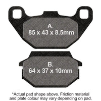 EBC Brake Pads For Kawasaki KFX 50 / 90 2001-