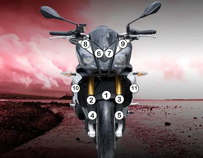 eazi grip motorcycle paint protection aprilia tuono v4 2011 2014