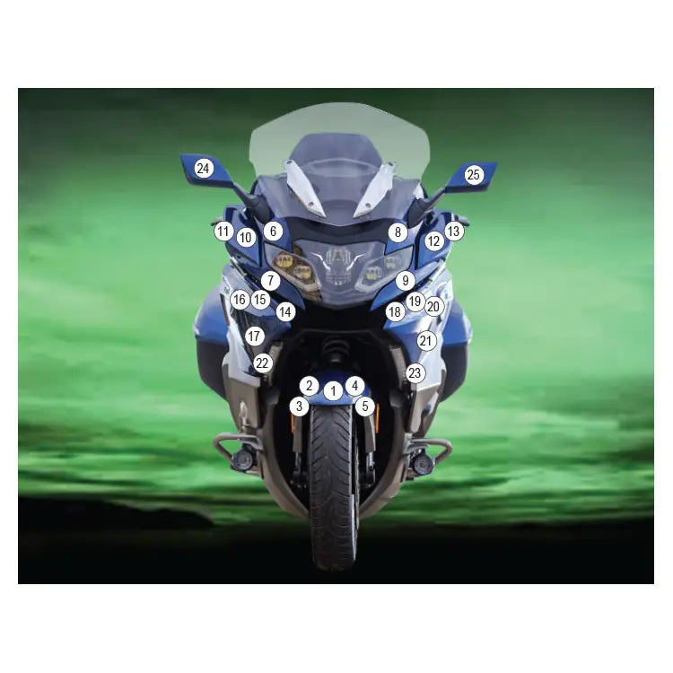eazi grip motorcycle paint protection bmw k1600 2022