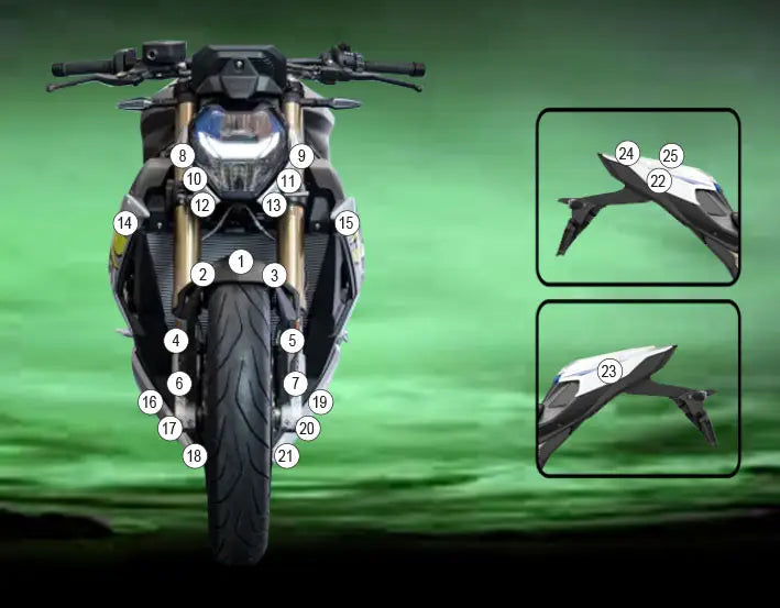 eazi grip motorcycle paint protection bmw s1000r 2021