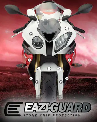 eazi grip motorcycle paint protection bmw s1000rr 2009 2014
