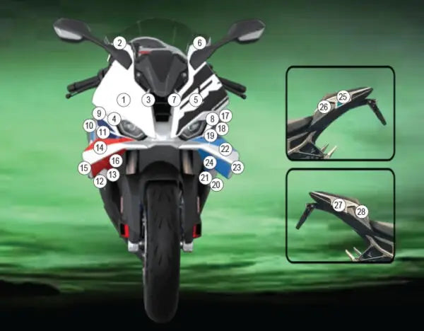 eazi grip motorcycle paint protection bmw s1000rr 2025