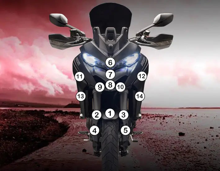 eazi grip motorcycle paint protection ducati multistrada 1260 1260s 2018 2020