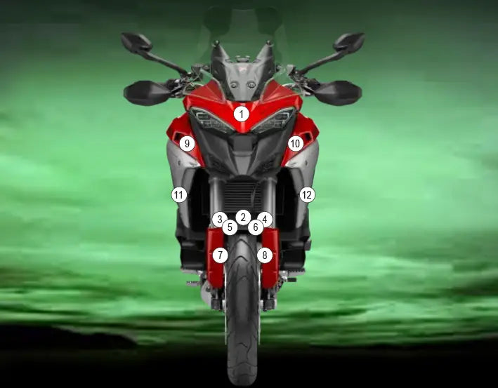 eazi grip motorcycle paint protection ducati multistrada v4 rally 2023