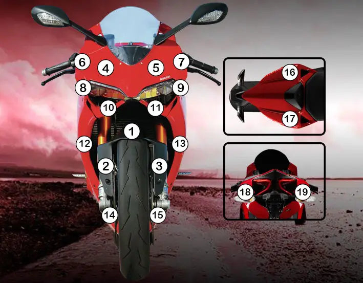 eazi grip motorcycle paint protection ducati panigale 1199 2012 2017