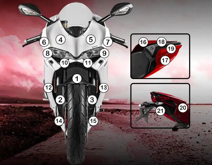 eazi grip motorcycle paint protection ducati panigale 1299 2015 2017