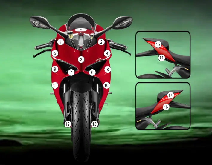 eazi grip motorcycle paint protection ducati panigale v2 2020