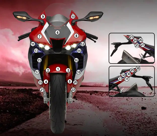 eazi grip motorcycle paint protection honda cbr1000rr 2020