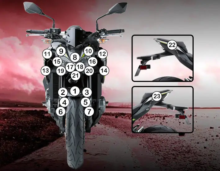 eazi grip motorcycle paint protection kawasaki z900 2017 2019