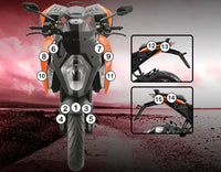eazi grip motorcycle paint protection ktm 1290 superduke gt 2016 2018