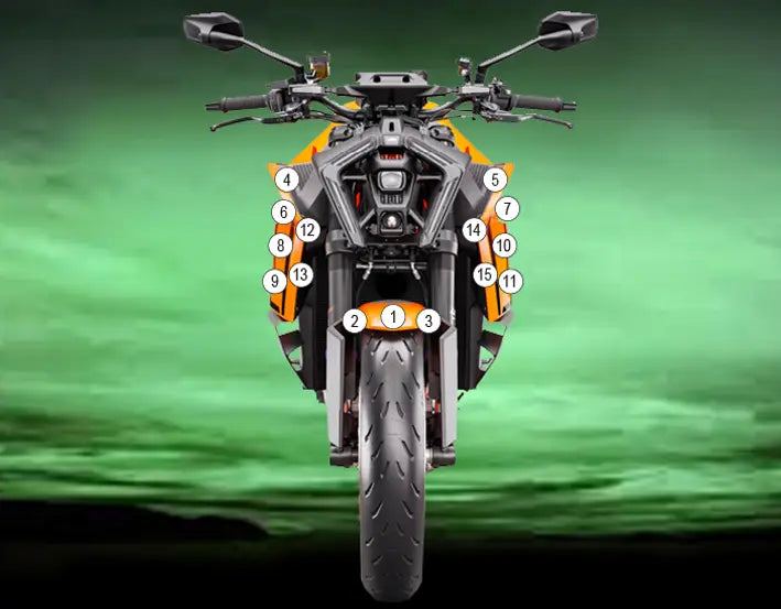 eazi grip motorcycle paint protection ktm 1390 super duke r 2024