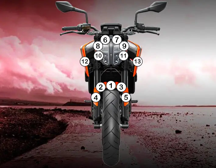 eazi grip motorcycle paint protection ktm 790 duke 2018 2020