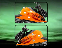 eazi grip motorcycle paint protection ktm 990 duke 2024