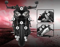 eazi grip motorcycle paint protection triumph speed triple 1050 2016 2017