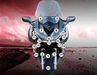 eazi grip motorcycle paint protection yamaha fjr1300a 2014 2020