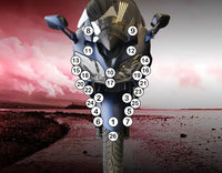 eazi grip motorcycle paint protection yamaha fjr1300ae as 2014 2020