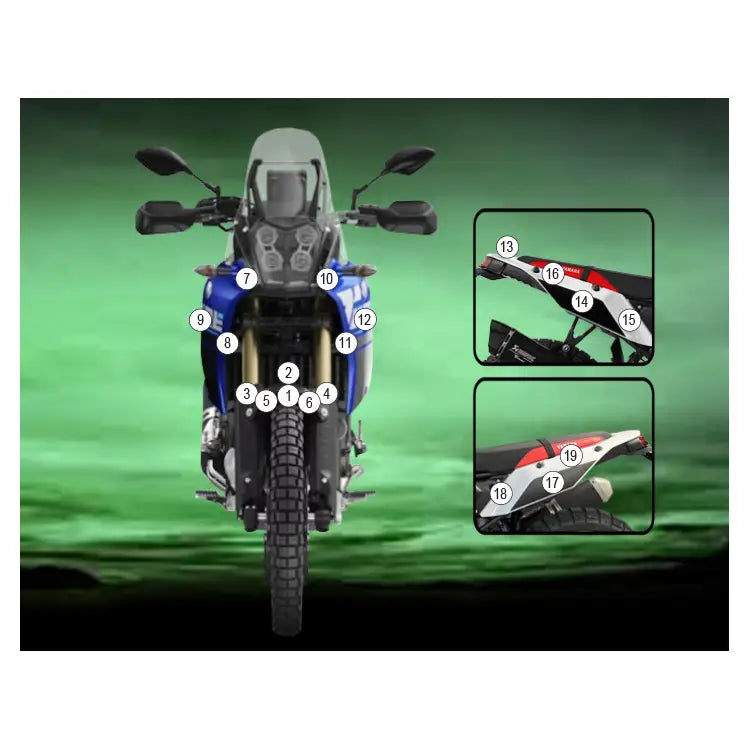 eazi grip motorcycle paint protection yamaha tenere 700 2019