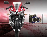 eazi grip motorcycle paint protection yamaha yzf r125 2014 2018