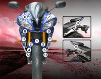 eazi grip motorcycle paint protection yamaha yzf r6 2008 2016