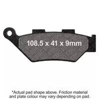 ebc brake pads for benelli trk702 x 2022 2025