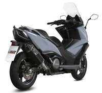 MIVV Exhaust Slip-On Speed Edge Kymco AK550 2017-2020 Black