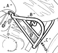Hepco & Becker Crash Bars Triumph Tiger 955i