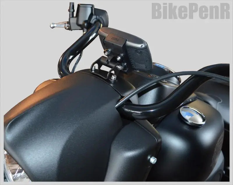BikePenR Motorcycle GPS Mount Indian Chief Classic / Dark Horse / Springfield 2014- Black