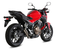 MIVV Exhaust Double Gun Slip-On Honda CB500F 2016- Titanium