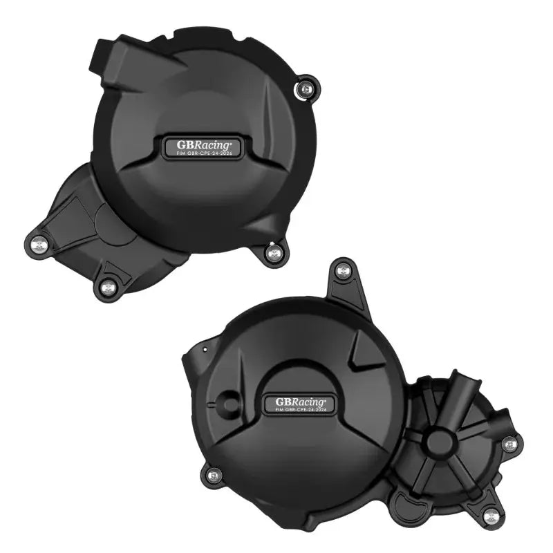 gb racing secondary engine cover set ducati v2 models monster 937 desertx 25