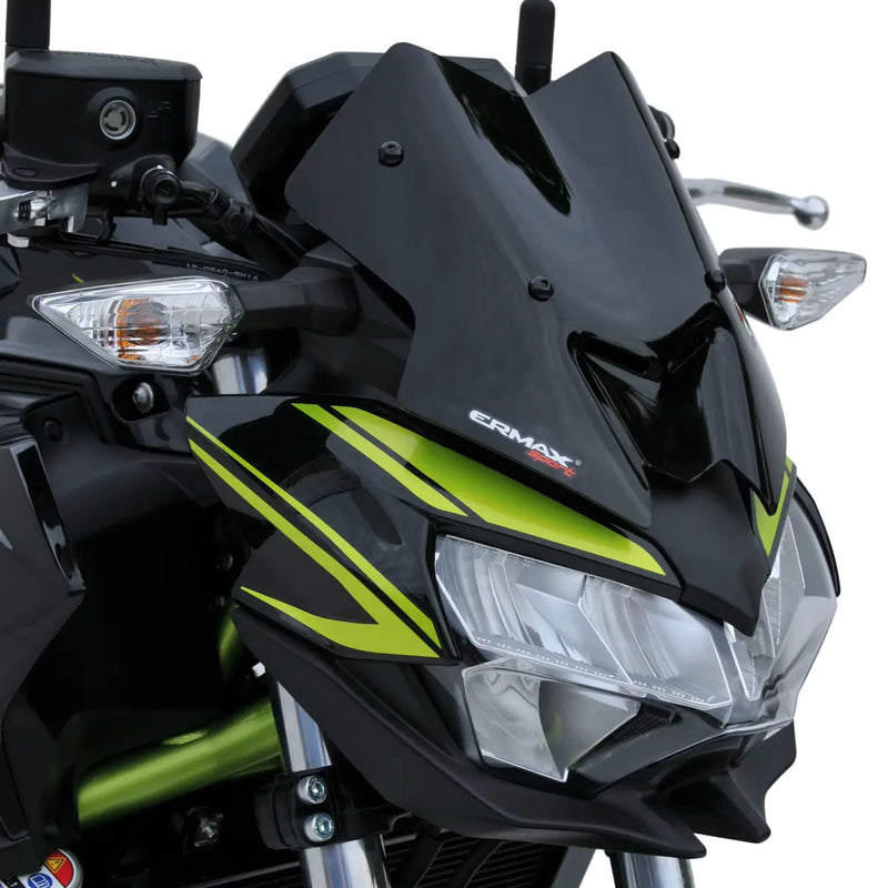 ermax motorcycle windshield hypersport kawasaki z650 2020 2025