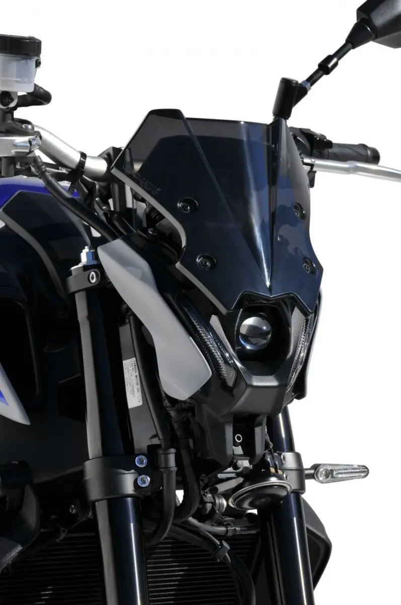 ermax motorcycle windshield hypersport yamaha mt 09 2021 2023