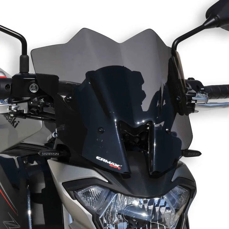 ermax motorcycle windshield sport kawasaki z650 2017 2019