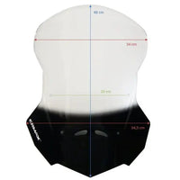 ermax motorcycle windshield touring honda nc750x 2021 2024