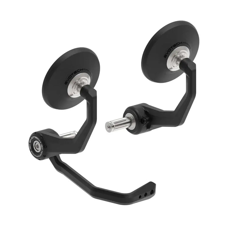 evotech performance bar end mirrors brake and clutch lever guard kits ducati scrambler 1100 models