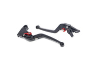 evotech performance folding clutch and brake lever set triumph scrambler 2005 2016