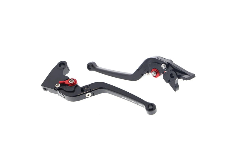 evotech performance folding clutch and brake lever set triumph street cup 2017