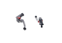 evotech performance folding clutch and brake lever set triumph street cup 2017