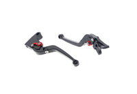 evotech performance folding clutch and brake lever set triumph thruxton 2003 2020