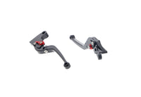 evotech performance folding clutch and brake lever set triumph thruxton 2003 2020