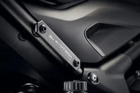 evotech performance footpeg blanking plates triumph trident 660 2021
