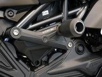 evotech performance frame sliders ducati diavel 1260 xdiavel frame 2016 black
