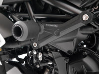 evotech performance frame sliders ducati diavel 1260 xdiavel frame 2016 black