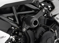 evotech performance frame sliders ducati diavel 1260 xdiavel frame 2016 black