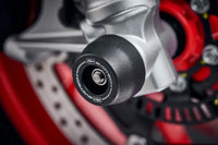 evotech performance front axle sliders aprilia rs660 tuono 2021