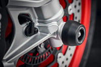 evotech performance front axle sliders aprilia rs660 tuono 2021