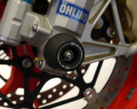 evotech performance front axle sliders aprilia rsv4 tuono v4 1100 rr 2009