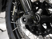 evotech performance front axle sliders bmw r ninet scrambler urban gs pure racer 2017