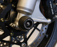 evotech performance front axle sliders honda vfr800x crossrunner cbr650r 2015