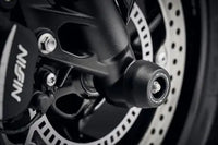 evotech performance front axle sliders triumph trident 660 2021